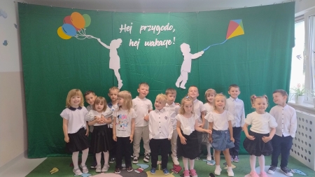 Uroczyste zakończenie roku przedszkolnego